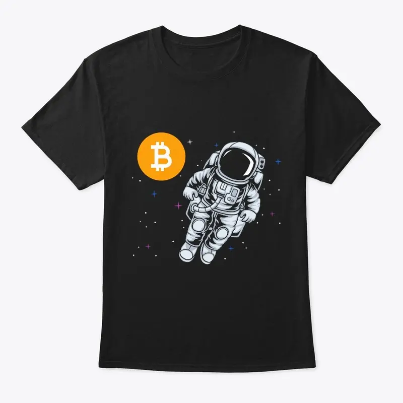 Astronaut BTC To The Moon